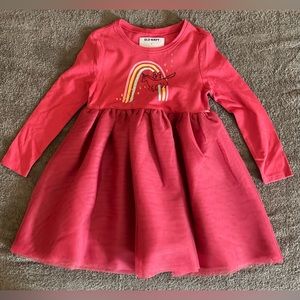 Old Navy Toddler Rainbow/Unicorn Dress (NWOT)